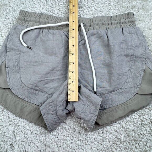 Athleta Beachside Bali Linen Short Gray - Picture 8 of 8